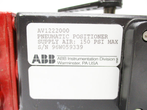 ABB AV1222000 150PSI UNMP