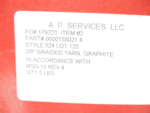 A.P. SERVICES 00001550214 NSMP