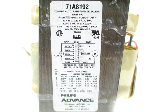 ADVANCE 7A8172-001D NSMP