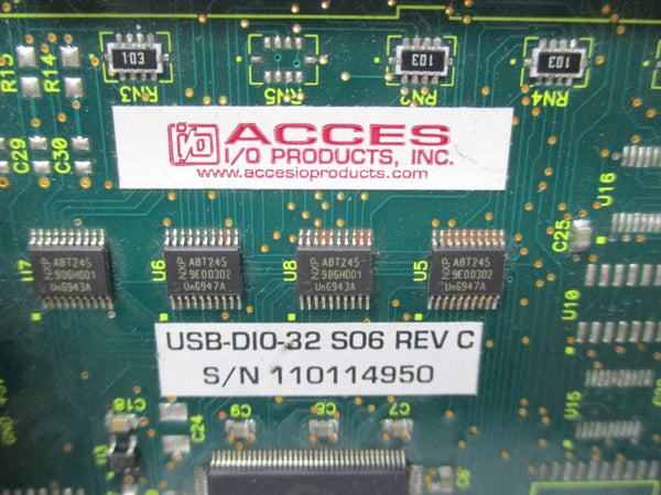 ACCES USB-DIO-32S06 REV. C NSNP