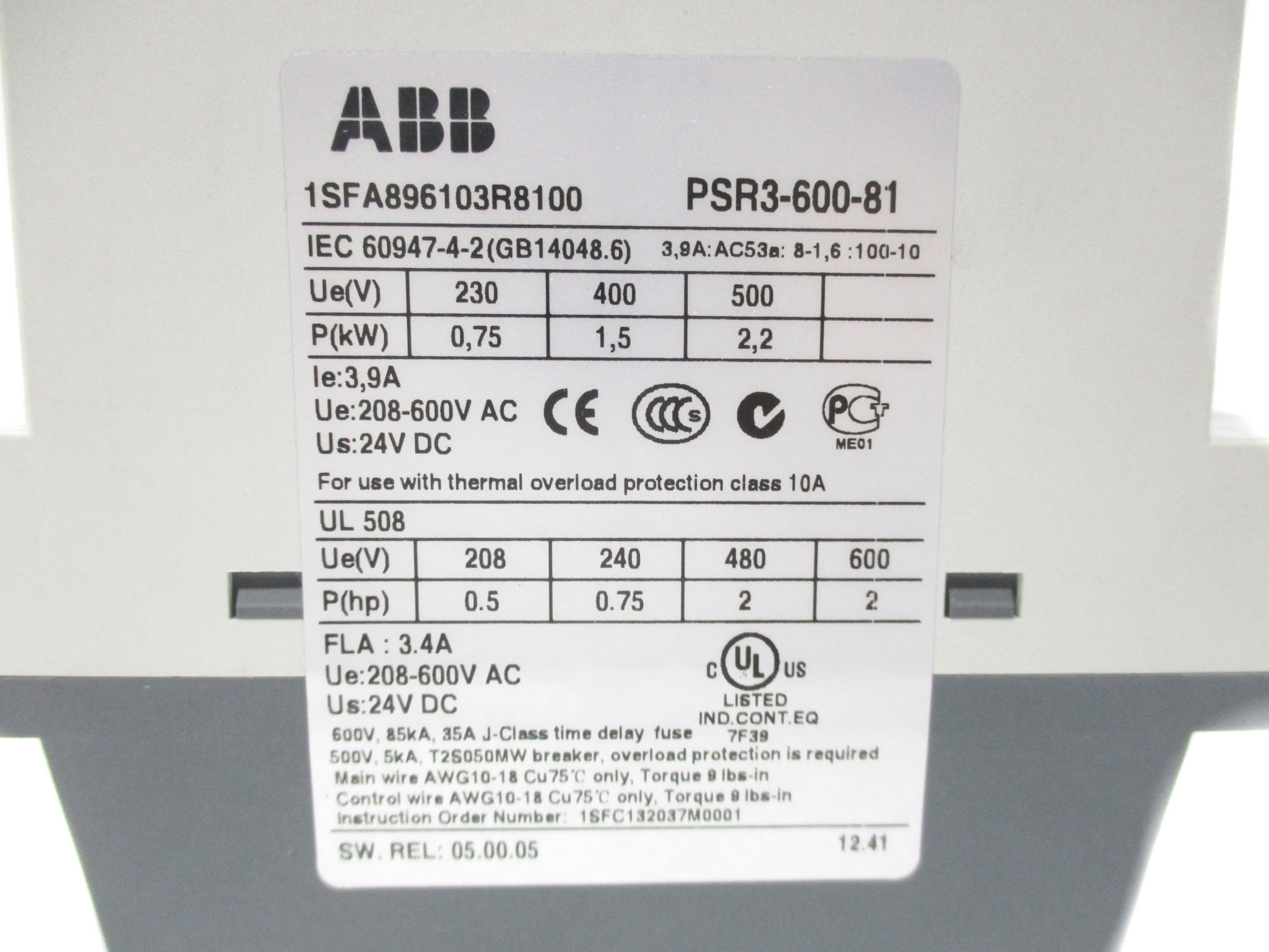 ABB 1SFA896103R8100 NSMP