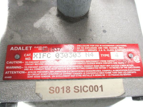 ADALET XIFC030303N4 (AS PICTURED) UNMP