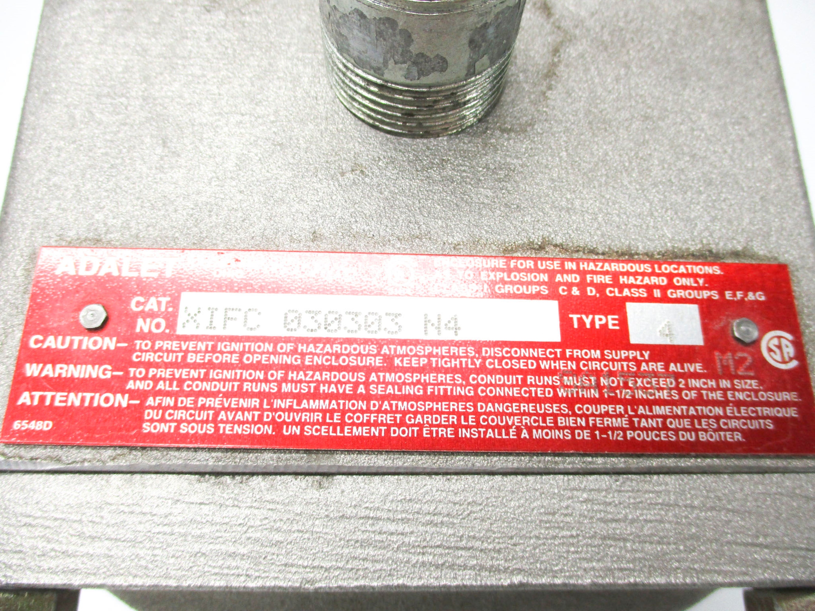 ADALET XIFC030303N4 UNMP