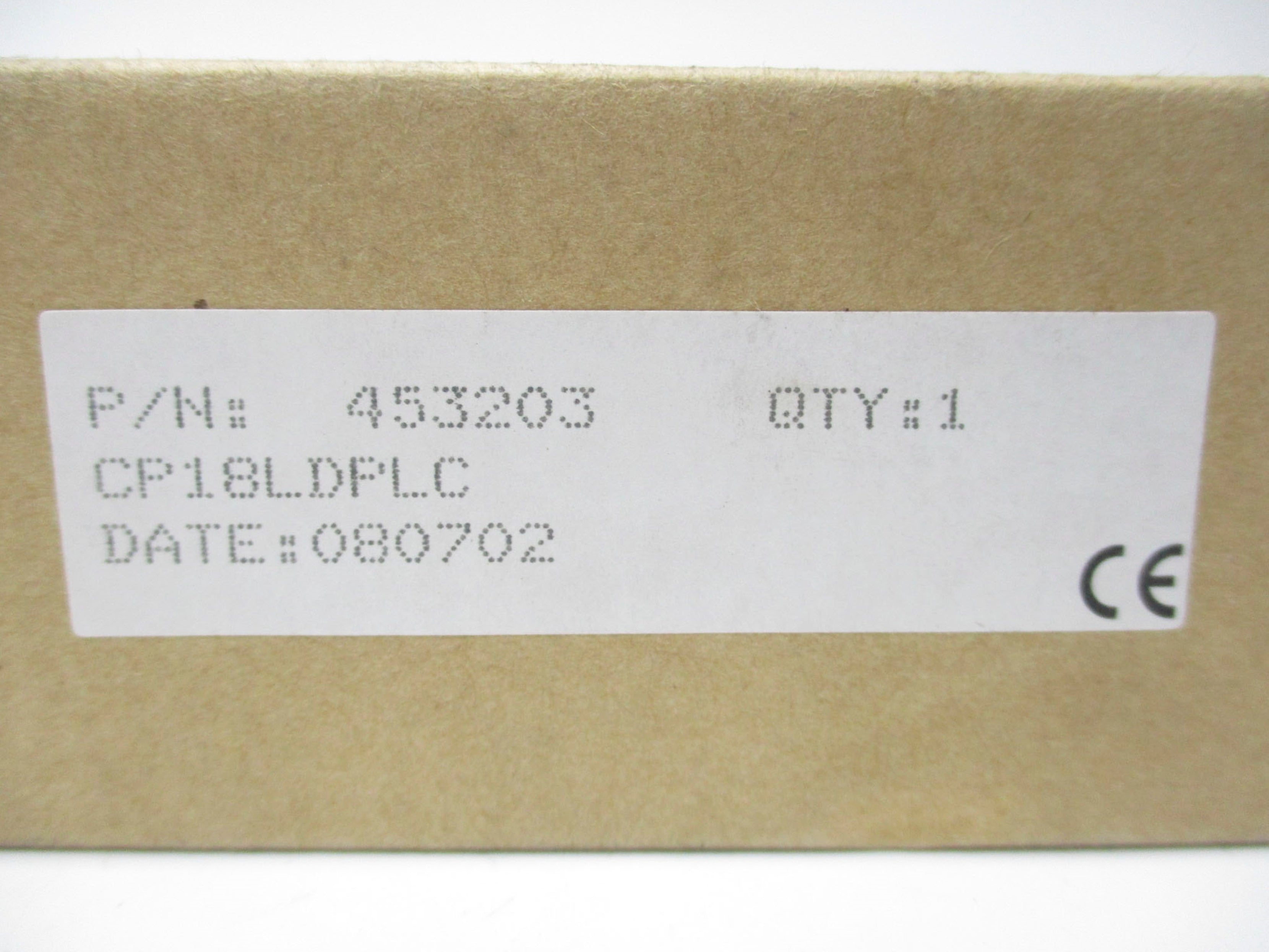 PEPPERL+FUCHS CP18LDPLC 453203 10-30VDC NSMP