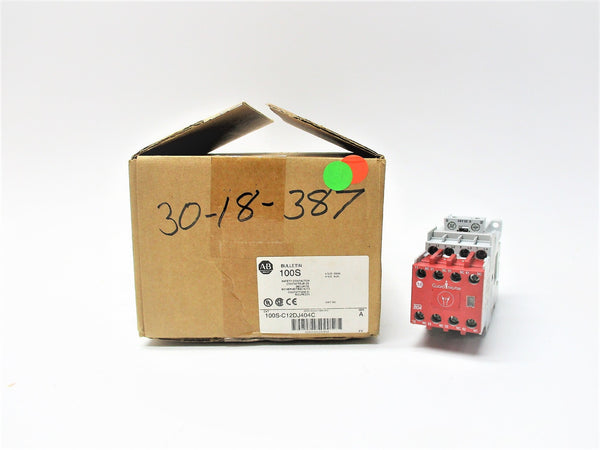 ALLEN BRADLEY 100S-C12DJ404C SER. A 24VDC (BR/WH) NSMP