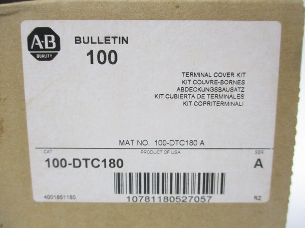 ALLEN BRADLEY 100-DTC180 SER. A (BR/WH) NSMP