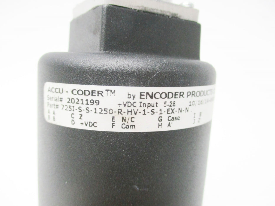 ACCU-CODER 725I-S-S-1250-R-HV-1-S-1-EX-N-N NSMP