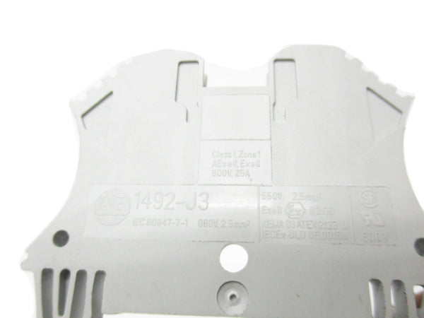 ALLEN BRADLEY 1492-J3 600V (GREY) NSNP