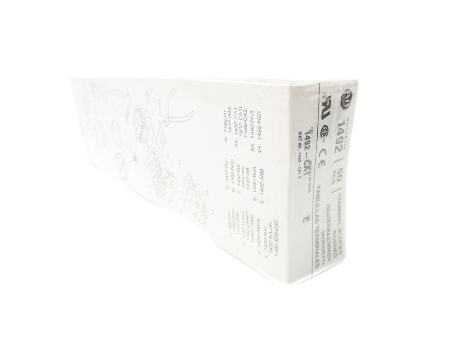 ALLEN BRADLEY 1492-CA1 SER. C (PKG OF 50) (WH) NSFS
