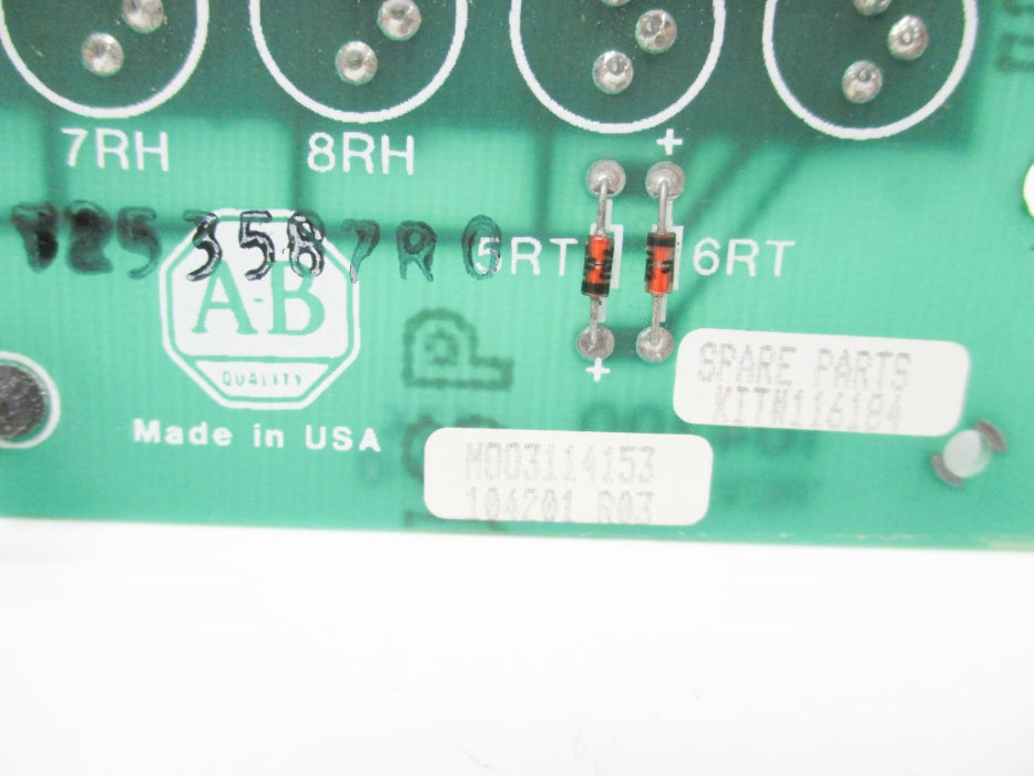 ALLEN BRADLEY 104201 REV. 3 UNMP