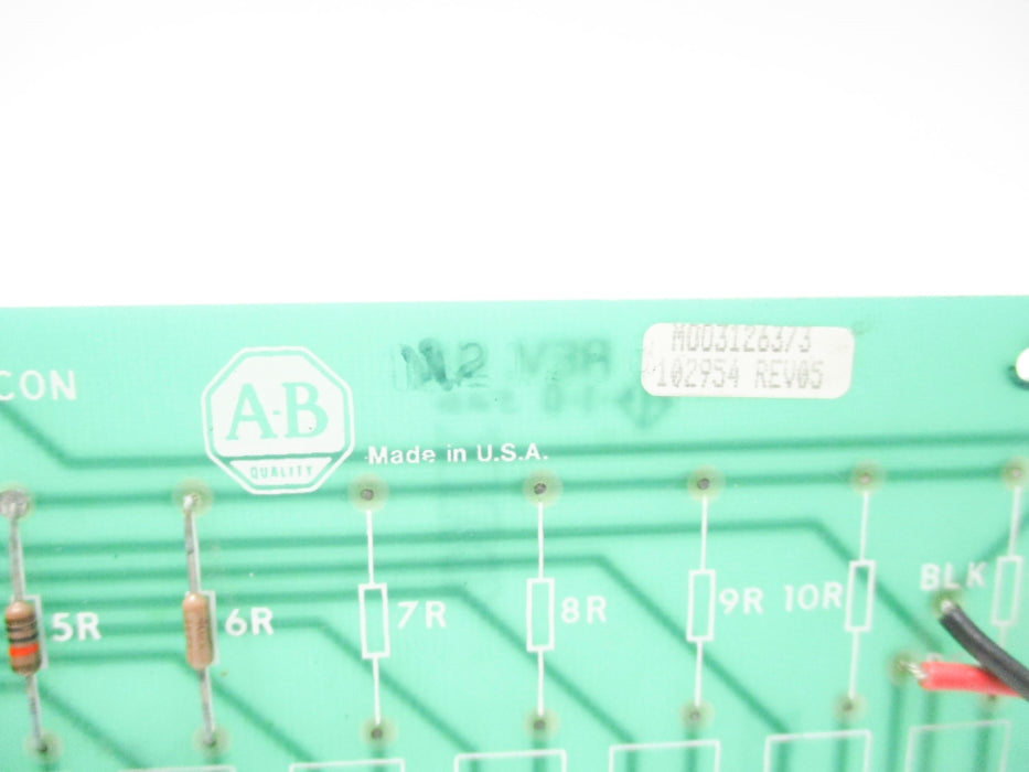 ALLEN BRADLEY 102954 REV. 05 UNMP