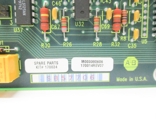 ALLEN BRADLEY 170014 REV. 07 UNMP