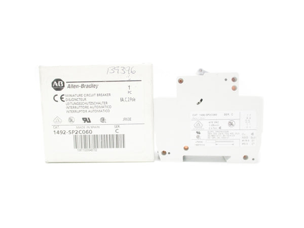 ALLEN BRADLEY 1492-SP2C060 SER. C 6A 415V NSMP