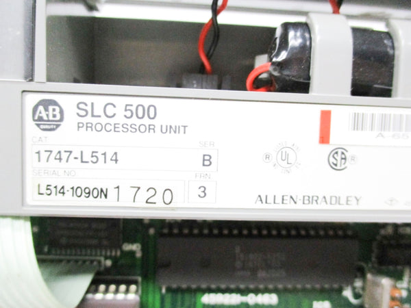 ALLEN BRADLEY 1747-L514 SER. B F/W 3 UNMP
