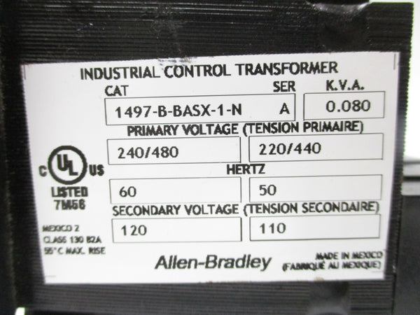 ALLEN BRADLEY 1497-B-BASX-1-N SER. A NSNP