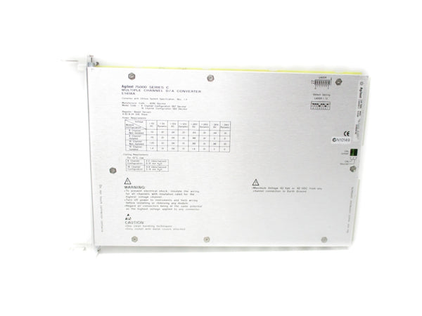 AGILENT E1418A SER. C UNMP