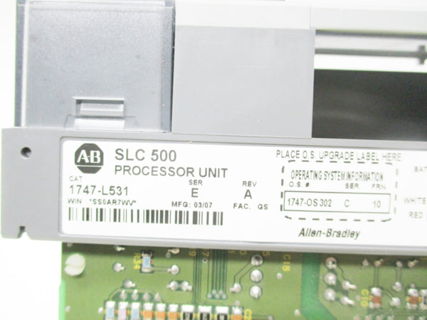 ALLEN BRADLEY 1747-L531 SER. E F/W 10 NSNP