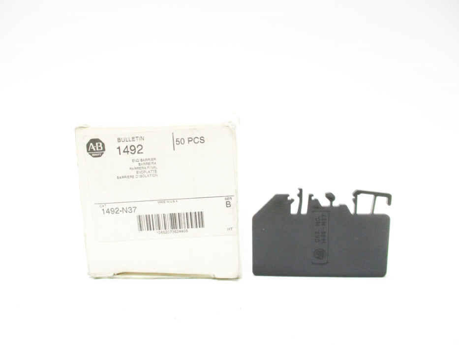 ALLEN BRADLEY 1492-N37 SER. B (PKG OF 50) (WH) NSMP