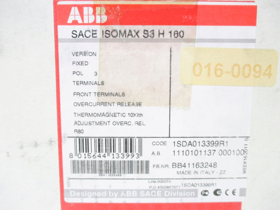 ABB 1SDA013399R1 3A 400V NSMP
