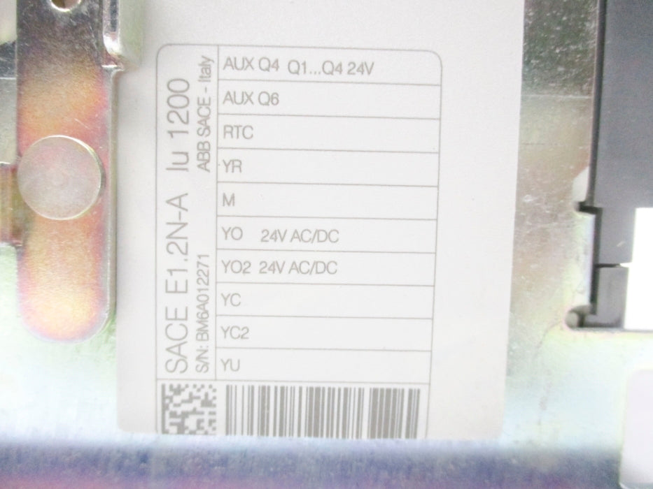 ABB SACEE1.2N1200 24VDC NUPI