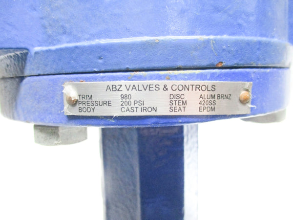 ABZ VALVES & CONTROLS 980 200PSI NSNP