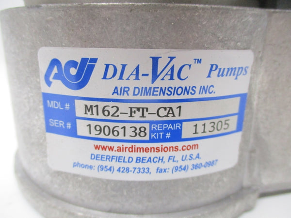 AIR DIMENSIONS M162-FT-CA1 NSNP