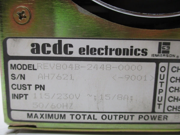 ACDC ELECTRONICS REV804B-2448-0000 UNMP