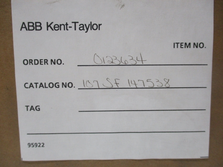 ABB 107SF147538 0-150PSI NSMP