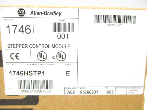ALLEN BRADLEY 1746-HSTP1 SER. E NSMP
