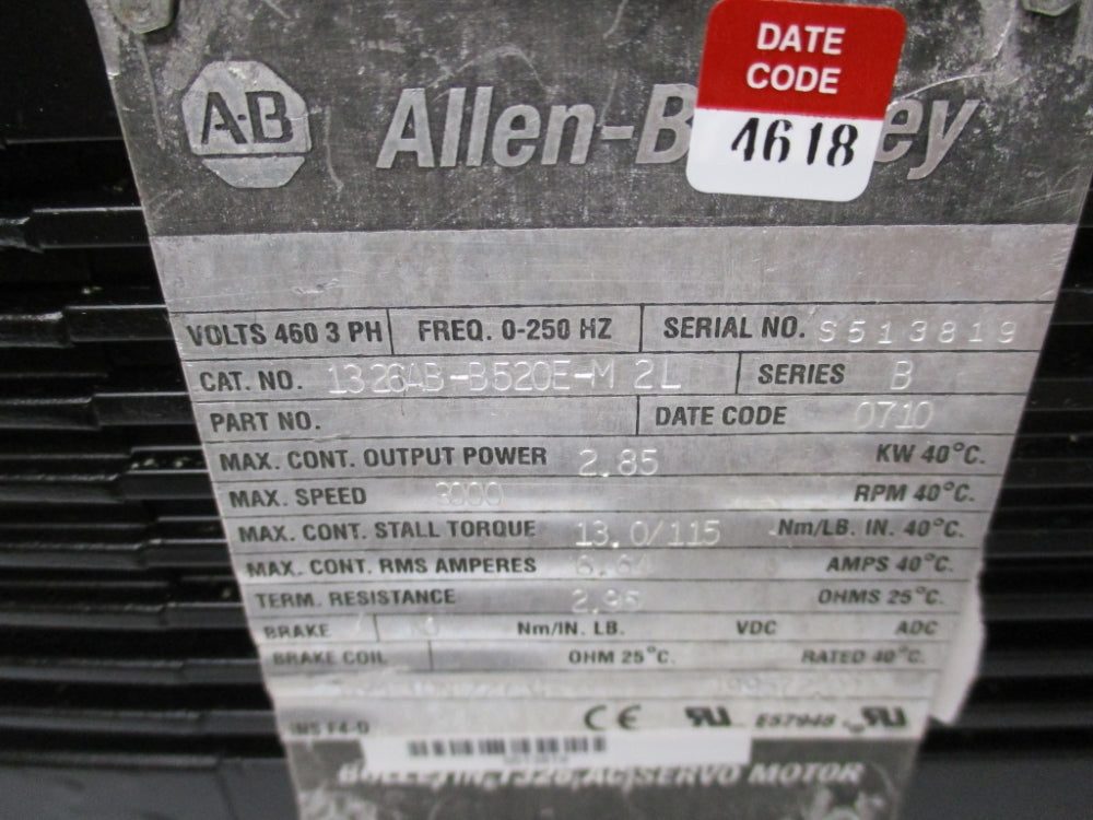 ALLEN BRADLEY 1326AB-B520E-M2L SER. B REMAN
