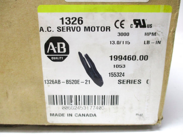 ALLEN BRADLEY 1326AB-B520E-21 SER. C NSFS