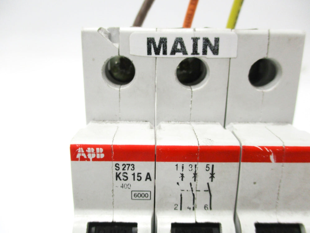 ABB S273KS15A 15A UNMP