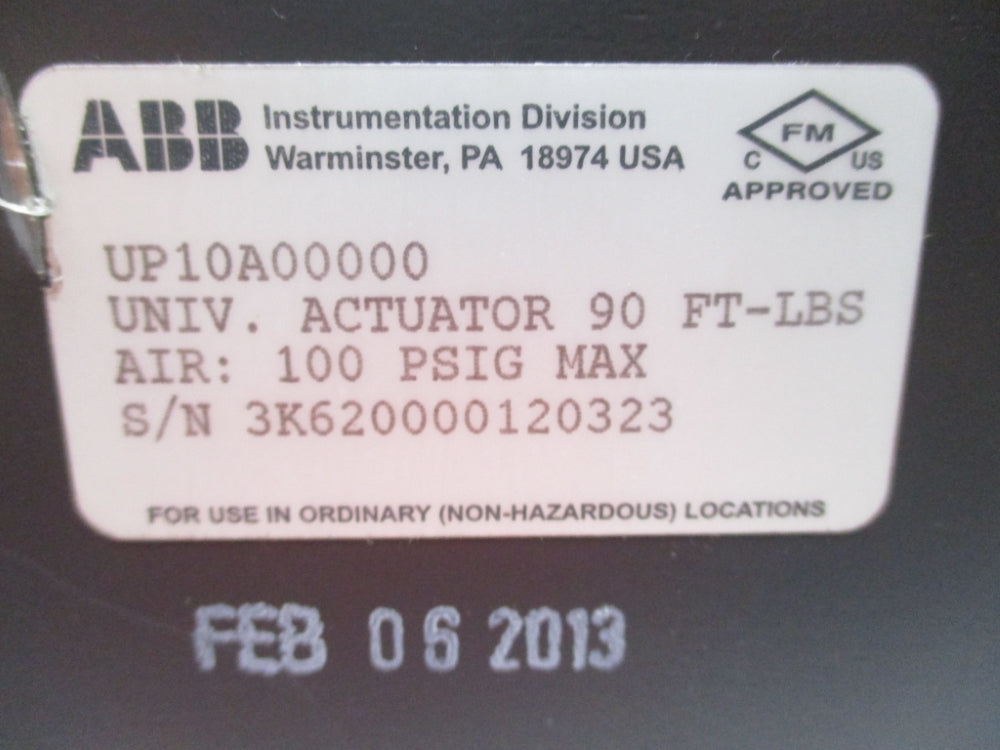 ABB UP10A00000 100PSIG NSNP