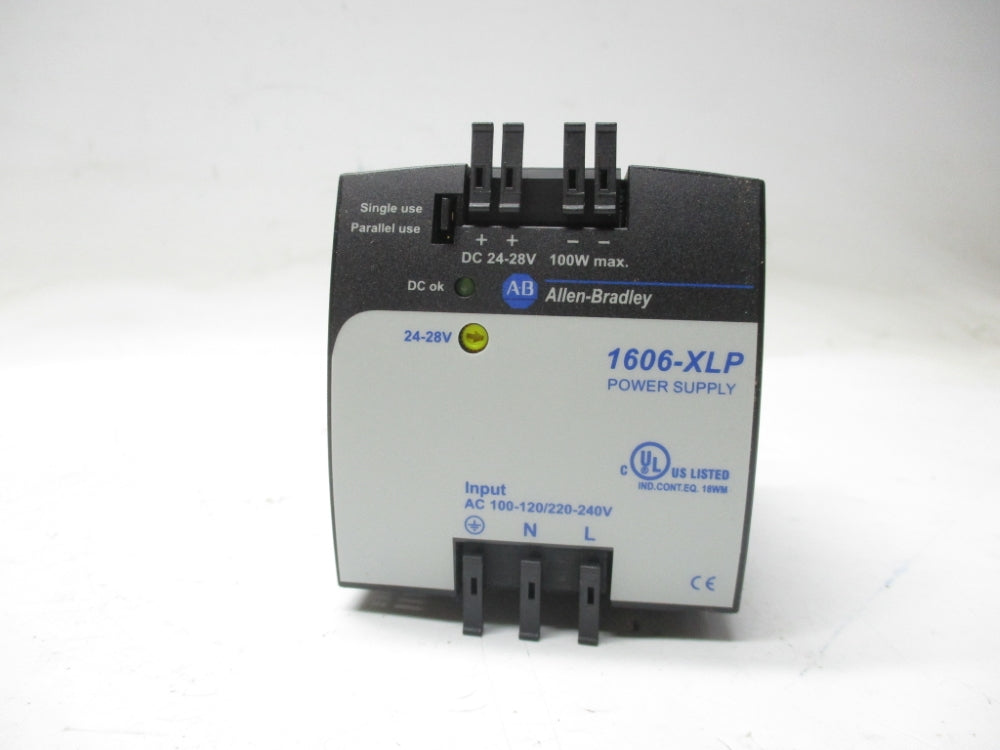 ALLEN BRADLEY 1606-XLP100E SER. A 100-120/220-240V 2.1/1.0A (WH) NSMP
