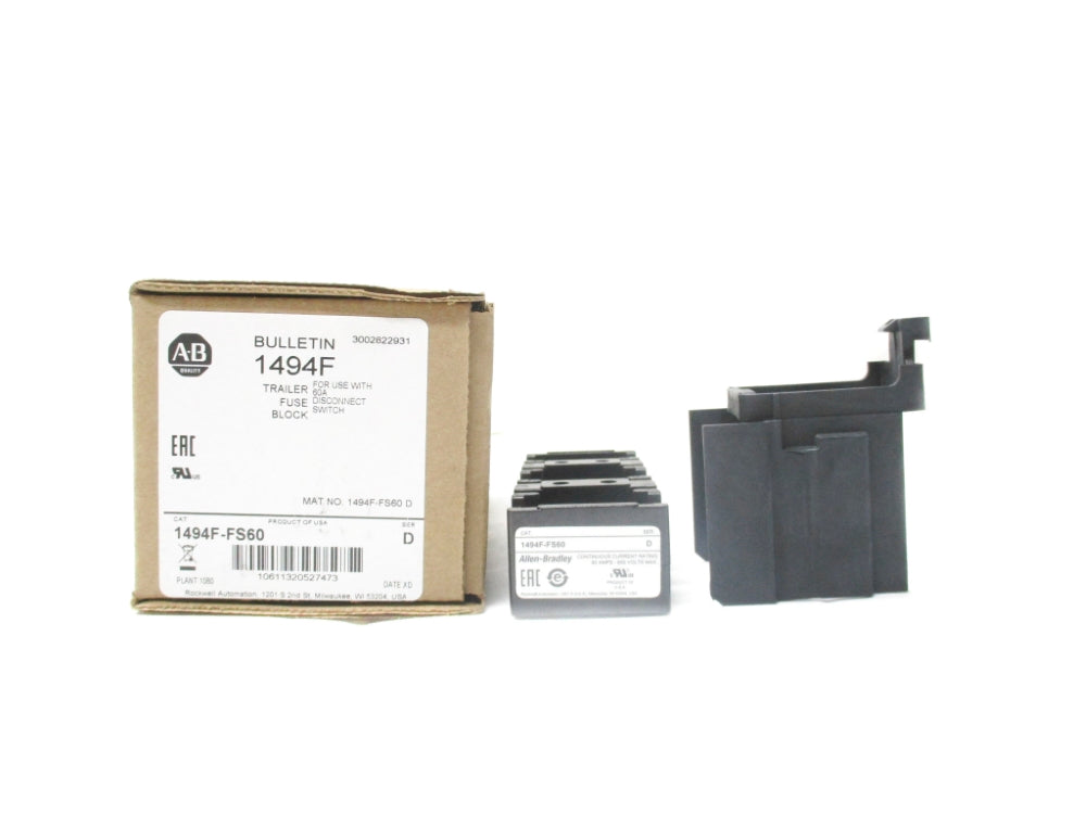 ALLEN BRADLEY 1494F-FS60 SER. D (BR/WH) NSMP
