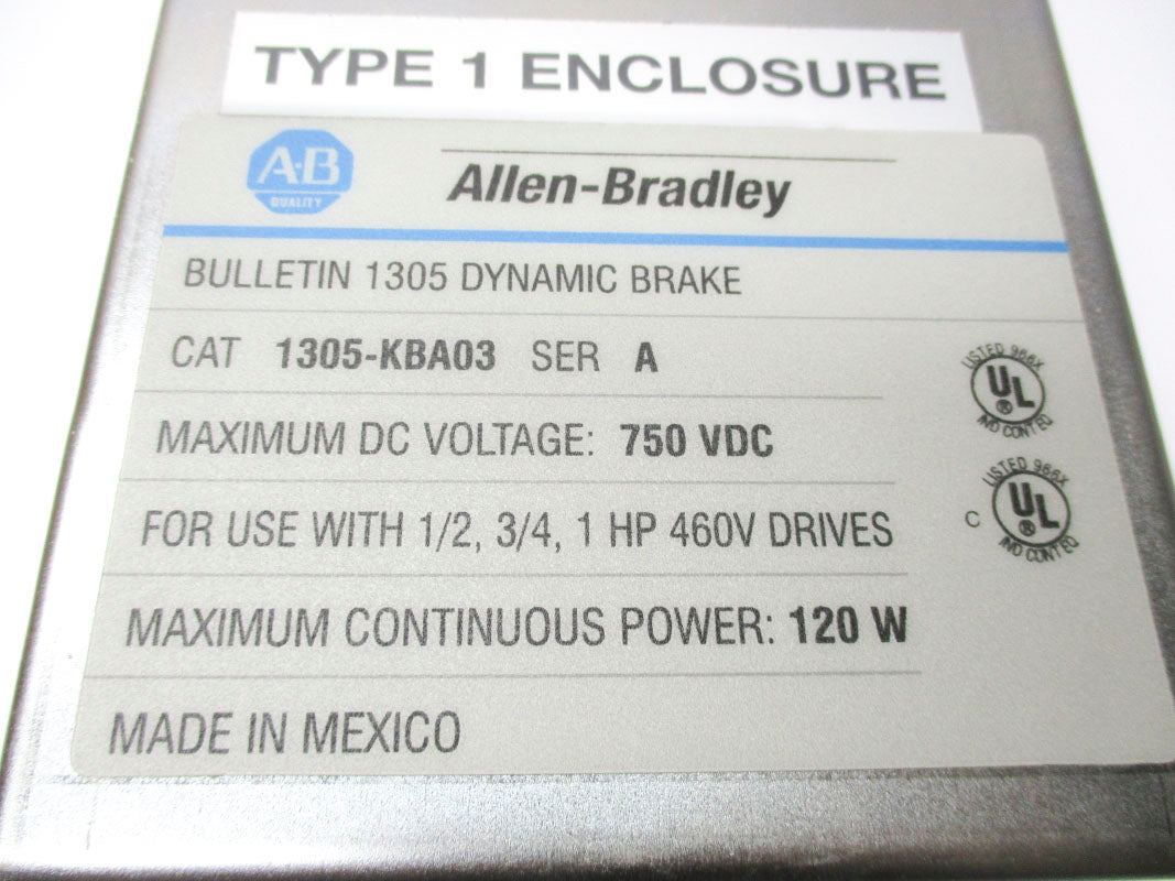 ALLEN BRADLEY 1305-KBA03 SER. A NSMP