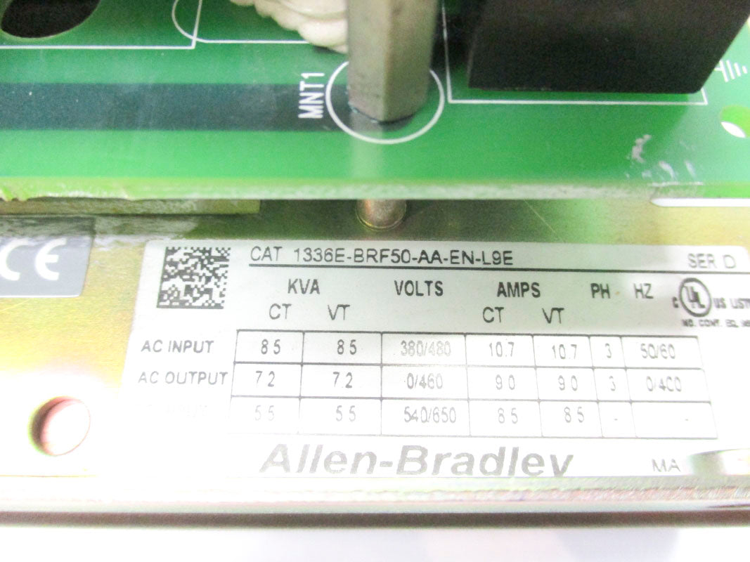 ALLEN BRADLEY 1336E-BRF50-AA-EN-L9E SER. D UNMP