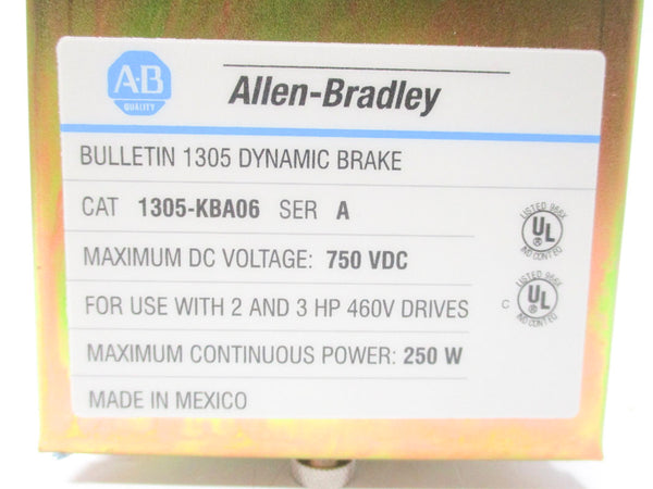 ALLEN BRADLEY 1305-KBA06 SER. A 460V NSMP