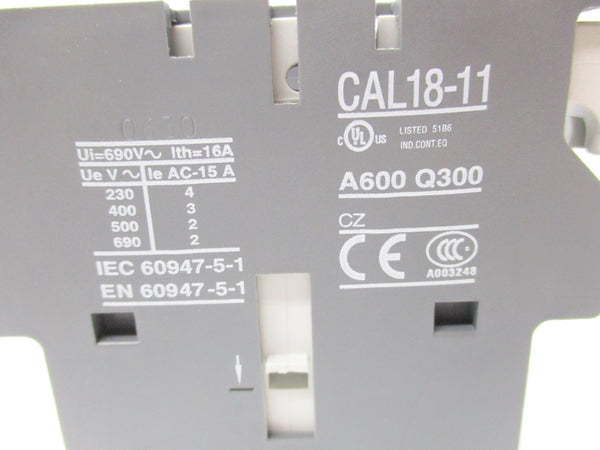 ABB 1SFN010720R1011 CAL18-11 690V 16A NSMP
