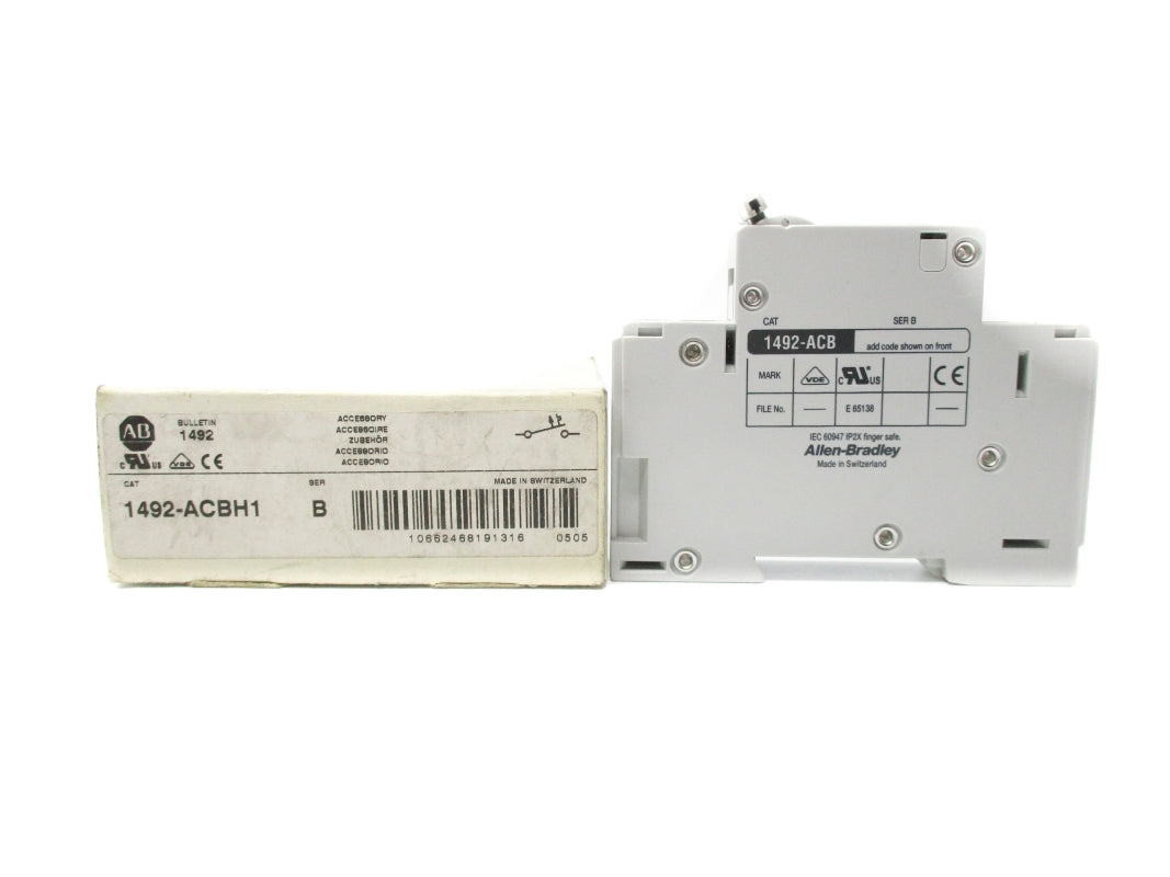 ALLEN BRADLEY 1492-ACBH1 SER. B 277VAC 6A NSMP
