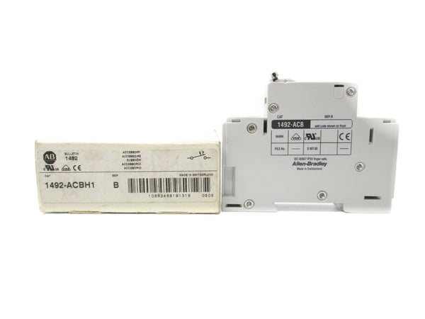 ALLEN BRADLEY 1492-ACBH1 SER. B 277VAC 6A NSMP