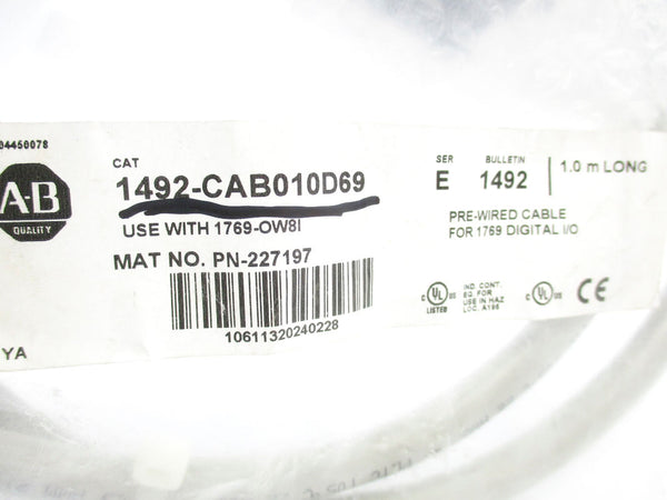 ALLEN BRADLEY 1492-CAB010D69 SER. E 1M NSMP