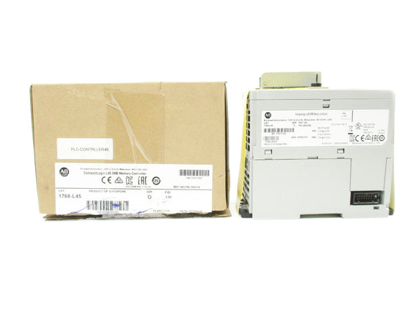 ALLEN BRADLEY 1768-L45 SER. D 24VDC 2.0A F/W 1.06 NSMP