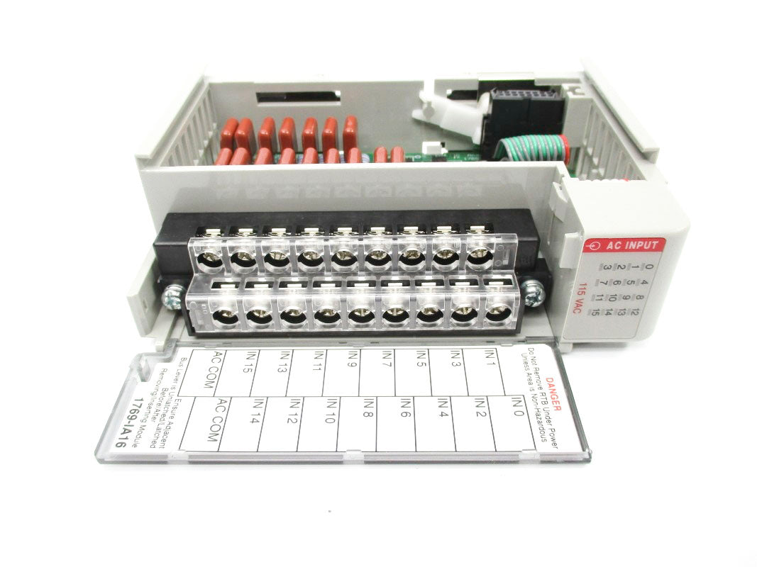 ALLEN BRADLEY 1769-IA16 SER. A 120VAC 0.115A F/W 3.1 NSMP