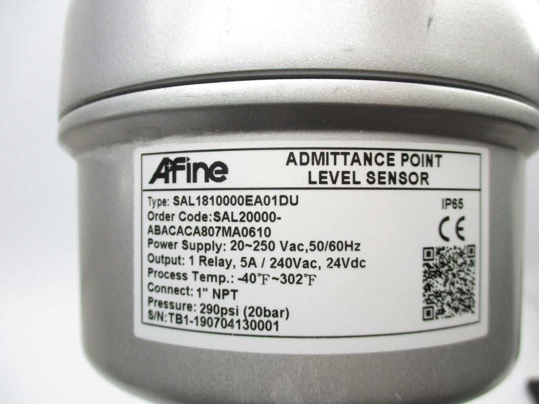 AFINE SAL1810000EA01DU 20-250VAC 5A 290PSI NSMP