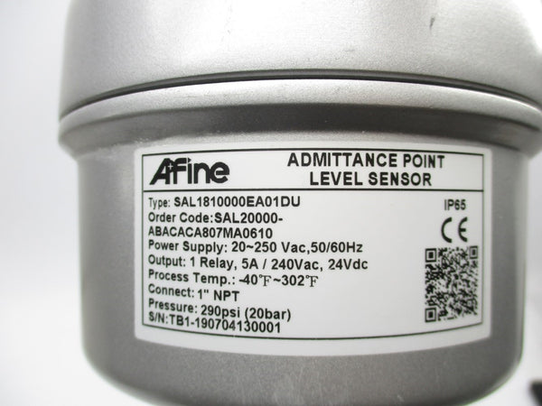 AFINE SAL1810000EA01DU 20-250VAC 5A 290PSI NSMP