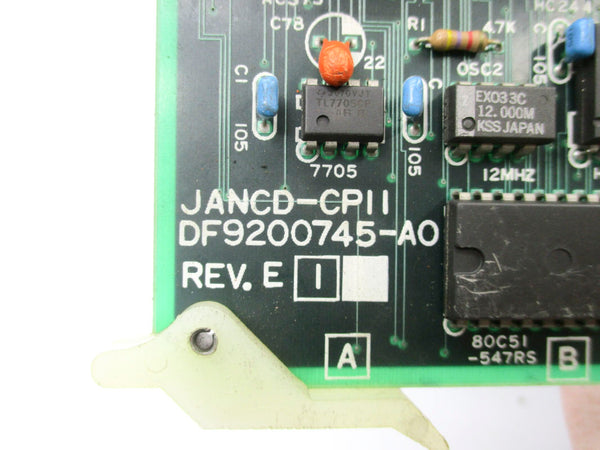 YASKAWA JANCD-CP11 REV. E1 UNMP