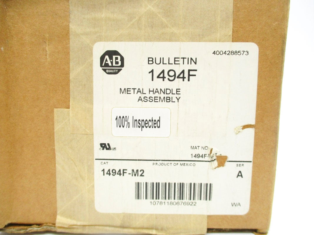 ALLEN BRADLEY 1494F-M2 SER. A (BR/WH) NSFS