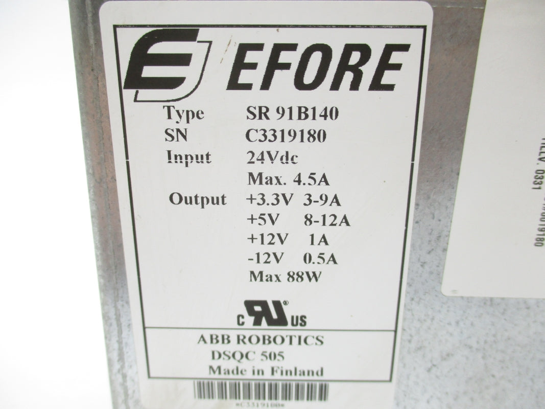 ABB SR91B140 DSQC505 24VDC 4.5A NSNP