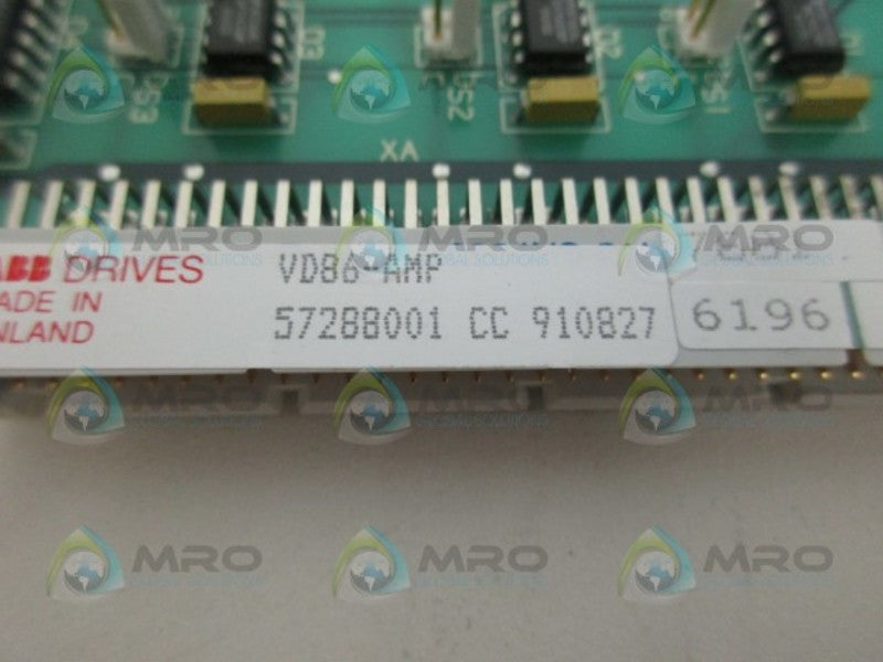 ABB VD86-AMP VIDEO AMPLIFIER BOARD NSMP